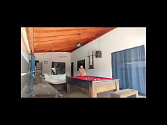 Play MP4 - I was alone in the house and played pool&comma; if I lost I would take off my clothes