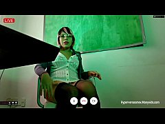 Play MP4 - Profesora da clases online mostrando  la tanga y deja que te pajees y saques la leche &lpar;Joi en espa&ntilde;ol&rpar;