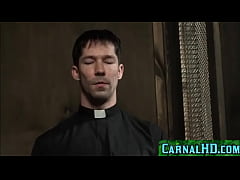 Play MP4 - Teen Sucks off his Hung Horny Priest