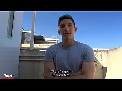 Play MP4 - Deep moans as Hugo's thick piece of meat fills his ass