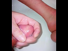 Play MP4 - Masturbate with cum as lube
