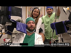 Play MP4 - Freshman Gets Mandatory Hitachi Orgasm From Doctor-Tampa - Melany Lopez