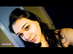 Play MP4 - Petite Brunette Coed Sabrina Gets Her Wet Pussy Fucked And Mouth Jizzed&excl;