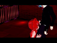 Play MP4 - Ranma hentai can't stop sucking cock and drinking cum