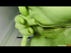 Play MP4 - SHE HULK Takes Off Her Panties And Masturbates