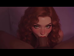 Play MP4 - I Wants You In My Mouth - Cute Redhead Sucks BBC At The Club POV - AI