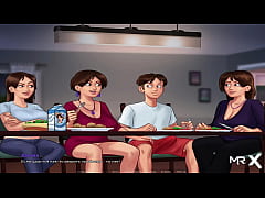Play MP4 - SummertimeSaga - Two Matures Play With Handles Under The Table E2 &num; 64