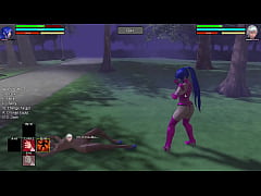 Play MP4 - Gameplay Heroine Rumble 2 &num;1 Wir ersparen uns die Charaktererstellung und gehen gleich in den Kampf mit Bernetta