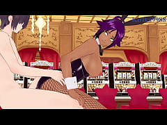 Play MP4 - Rukia Kuchiki and Yoruichi Shih&omacr;in Bunny Girl intense sex&period; - BLEACH Hentai