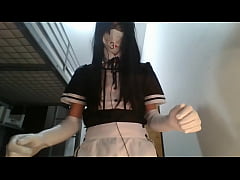Play MP4 - Asian Sissy Shemale Maid Cum Swallow