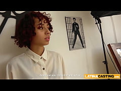 Play MP4 - Little Latina can mount a large dick like she is a cowgirl in a rodeo