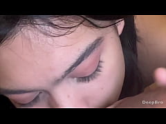 Play MP4 - Sweet brunette sucks my dick & soul in POV&comma; hard blowjob