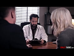 Play MP4 - Doctor fucks desperate MILF wife in front of husband