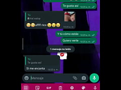 Play MP4 - comienzo a chatear con mi compa&ntilde;era de algebra la que tiene un culo grande y nos citamos para follar en mi casa