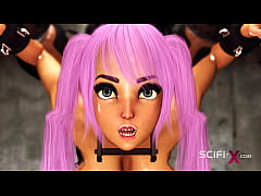 Play MP4 - Sci-fi sex android fucks hard a sexy girl in the bunker