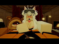 Play MP4 - Roblox whore does boob job and rides dick