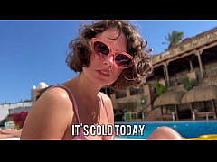 Play MP4 - Pickup of a girl by the pool and hard sex in a hotel room with creampie