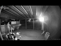 Play MP4 - Wife sucks and fucks on ring camera while gate opens and she gets fucked from the back for anyone to watch