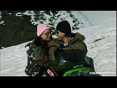 Play MP4 - Liliane Tiger Has Her Perfect Ass Invaded on a Snowmobile